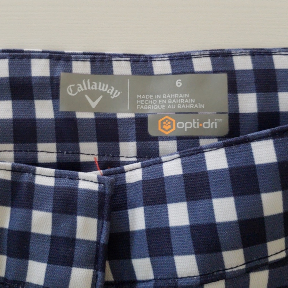 Nwt CALLAWAY Opti-Dri Shorts - Picture 3 of 6